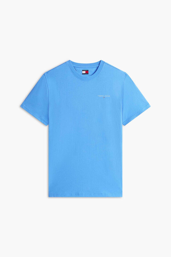 Tommy Jeans Slim short sleeve T-shirt blue