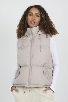 Brave Soul Colete acolchoado com capuz