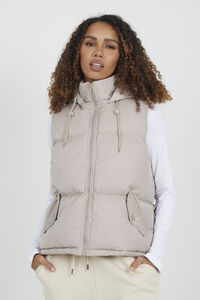 Brave Soul Colete acolchoado com capuz