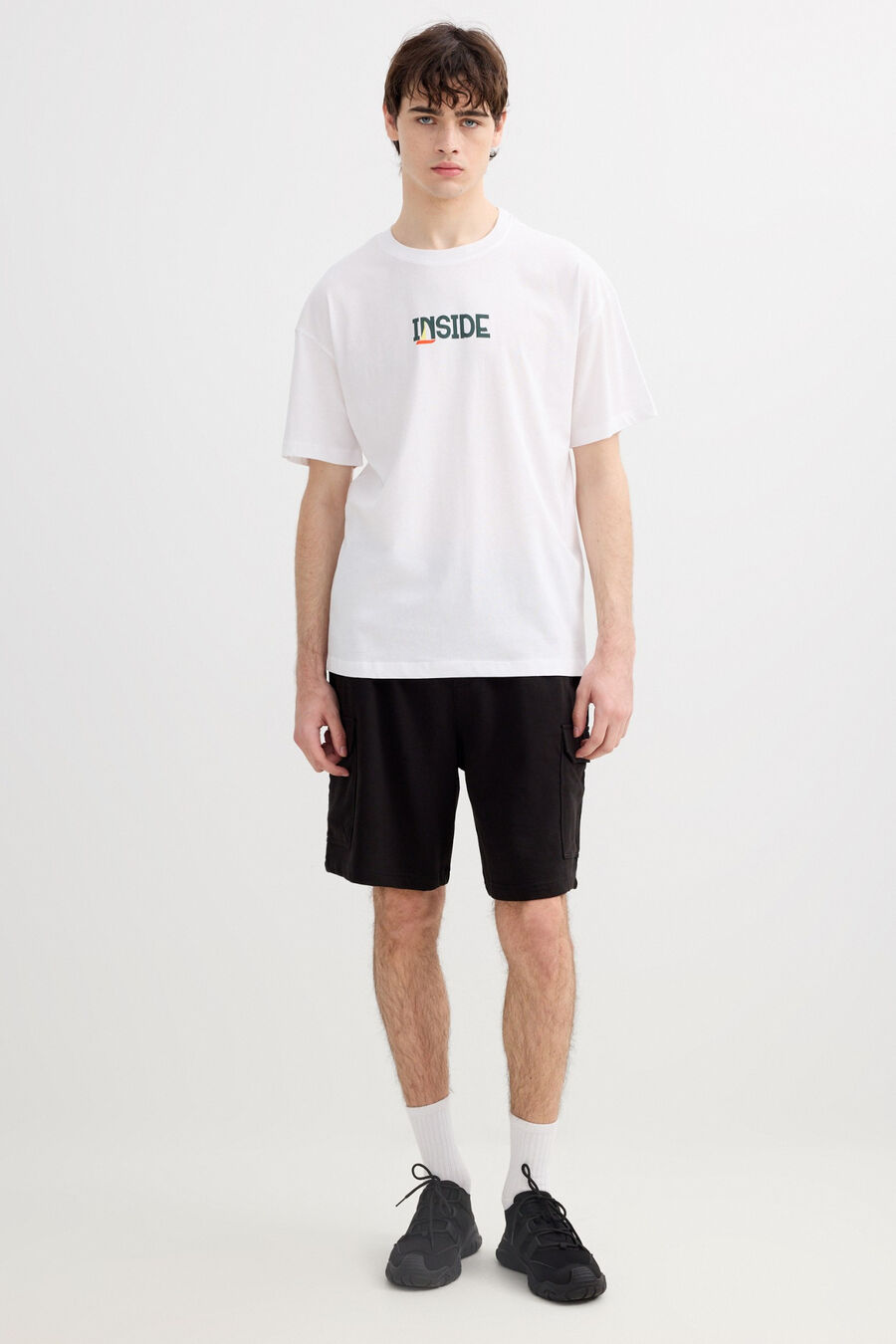 Bermuda cargo deportiva