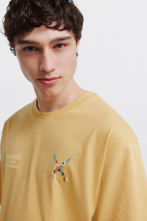 Springfield Waves T-shirt printed