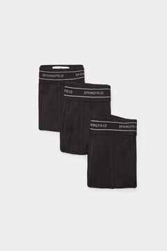 Springfield 3-pack essentials boxers black