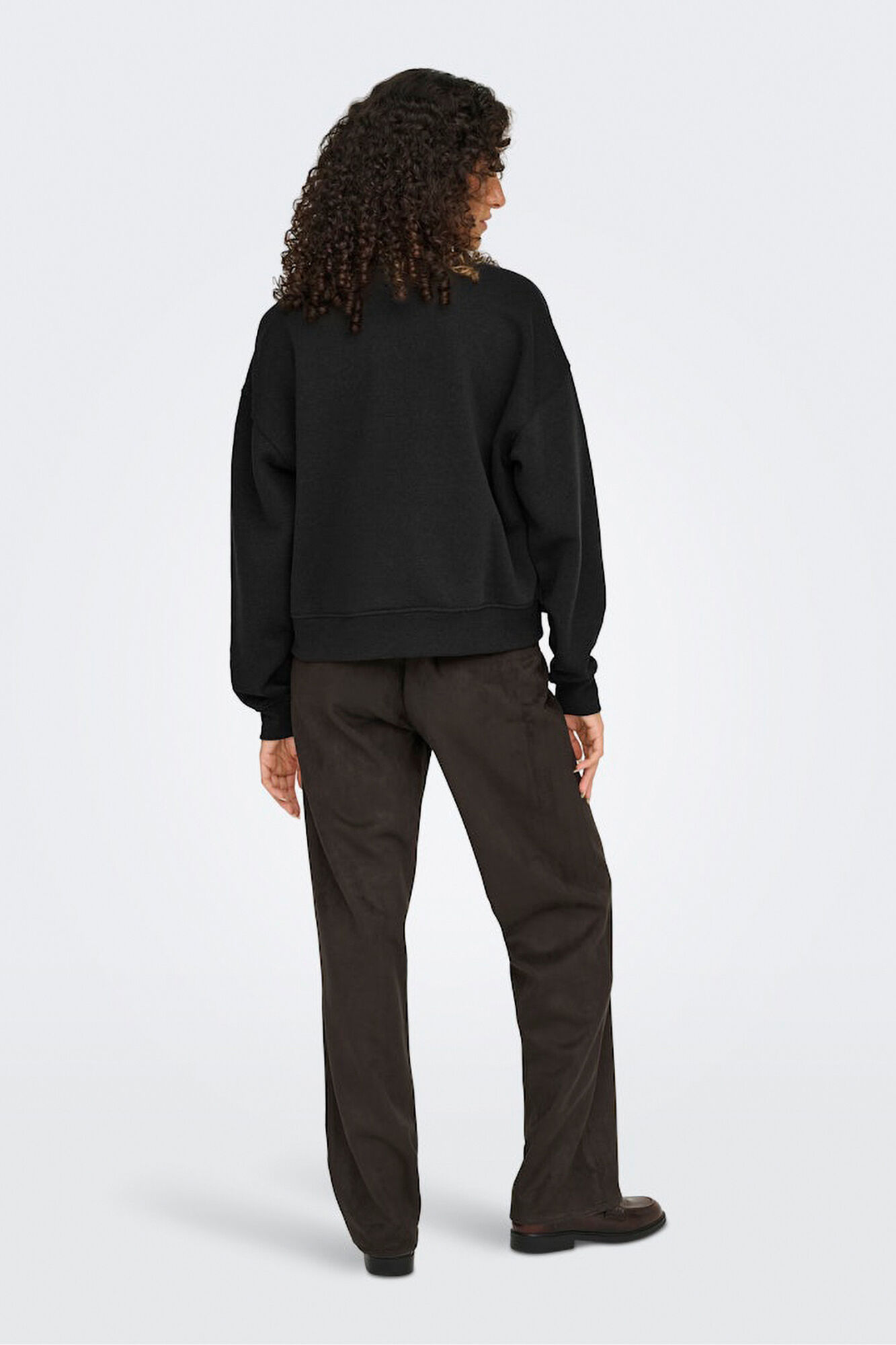 Only Sudadera texto frontal