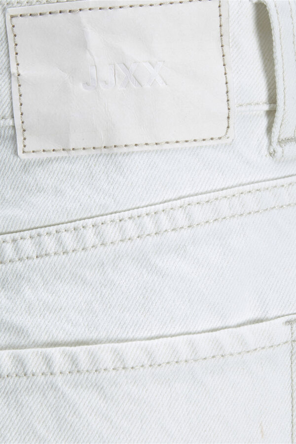 Springfield Jeans wide leg brancas branco