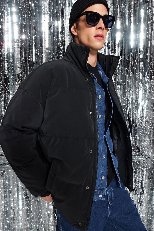 Trendyol Coat puffer black