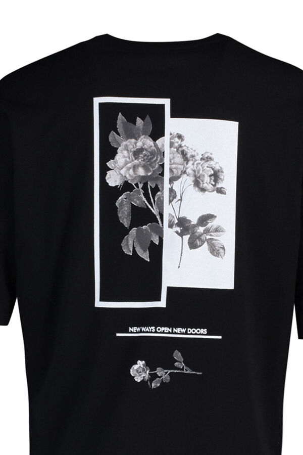 Trendyol Short-sleeved T-shirt noir