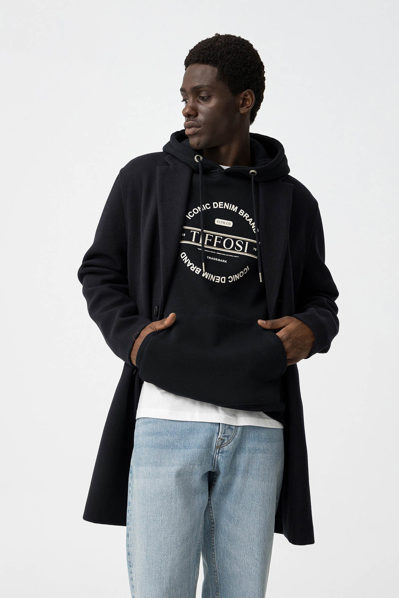 Tiffosi Sweatshirt capuz logo