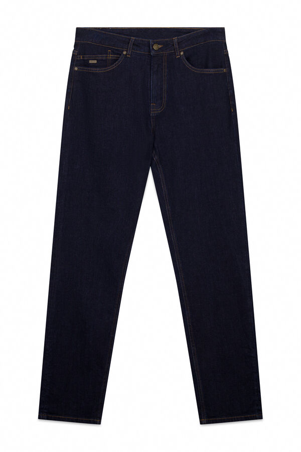 Springfield Jeans desbotado slim fit azul