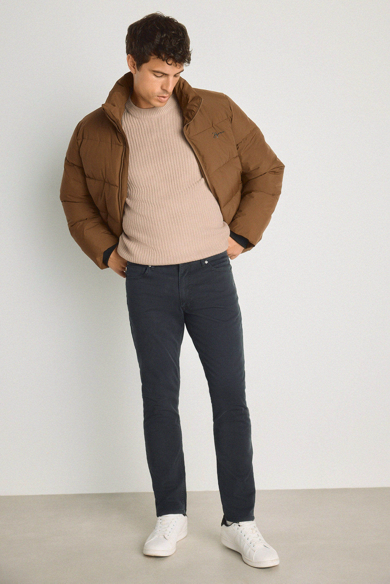 Jack & Jones Pantal&oacute;n slim algod&oacute;n