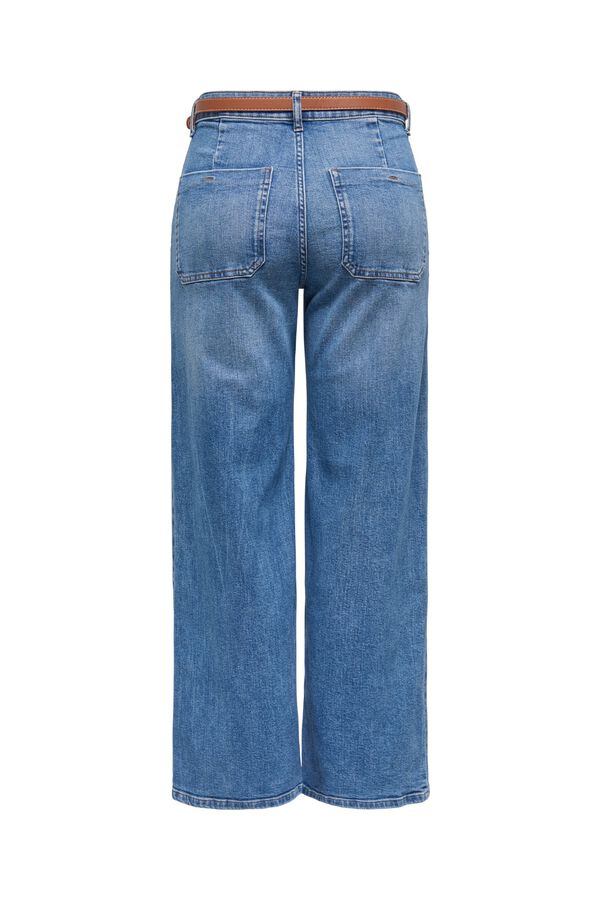 Only Jeans Wide Leg azul