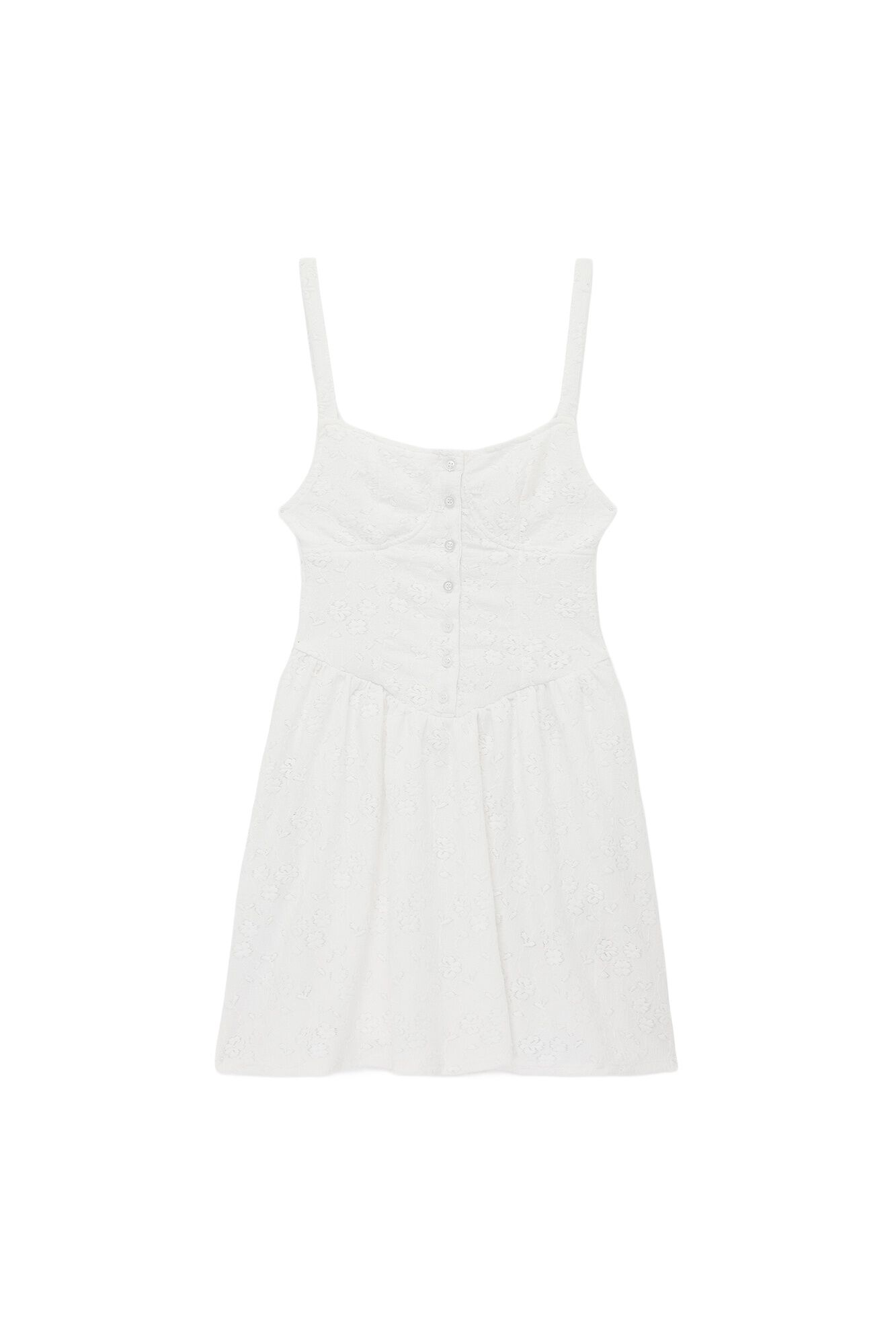 Koton Vestido bordado corto