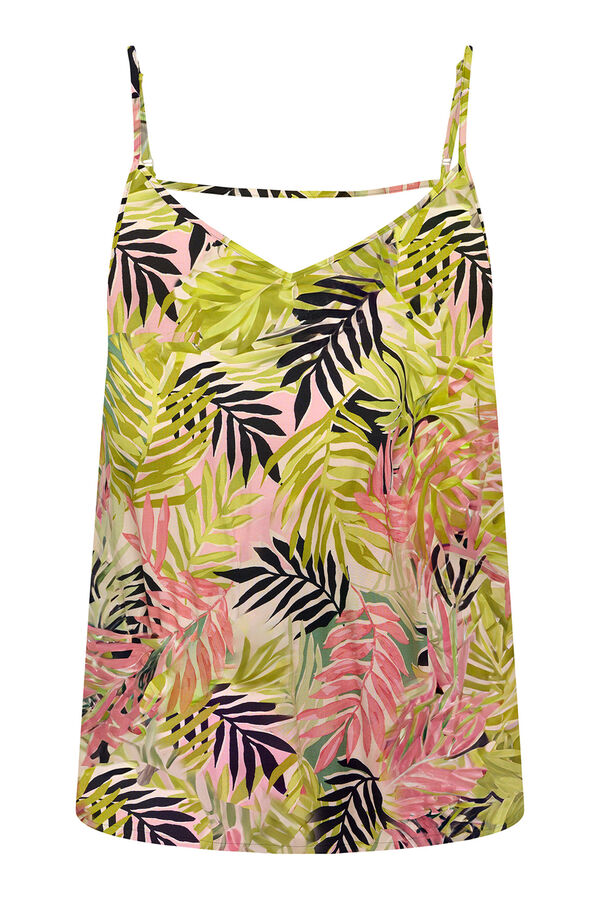 Only Plain strappy top green