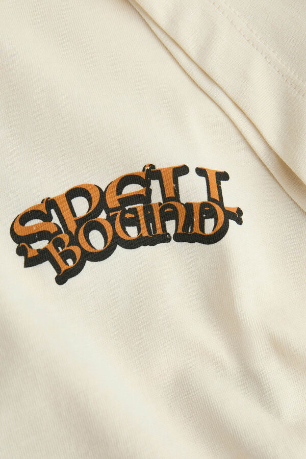 Jack & Jones T-Shirt mit R&uuml;ckenprint Wei&szlig;