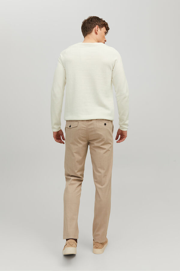 Jack & Jones Essential jersey-knit jumper white