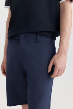 Springfield Wide & relaxed fit technical Bermuda shorts