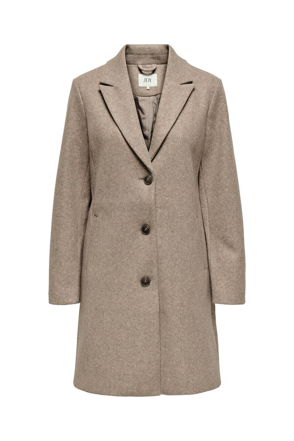 JDY Cloth coat nude