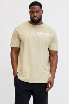 Jack & Jones PLUS T-shirt estampada com logo