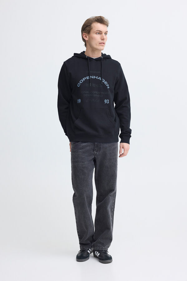 Blend Sudadera con capucha azul