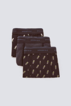Springfield Pack de 3 boxers 90's