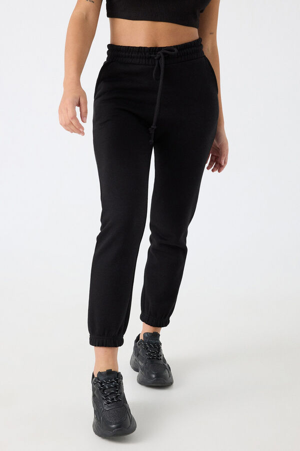 Springfield Jogger trousers fekete