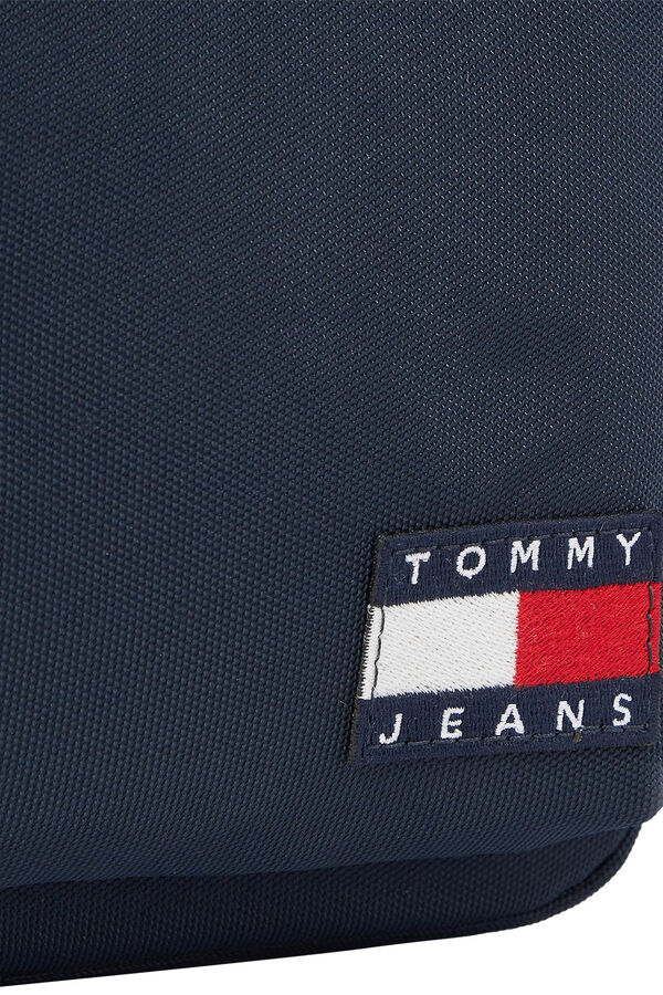 Springfield Men's Tommy Jeans crossbody bag with flag mornarskoplava