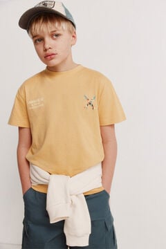 Springfield Kids T-shirt manga curta estampado de ondas para menino