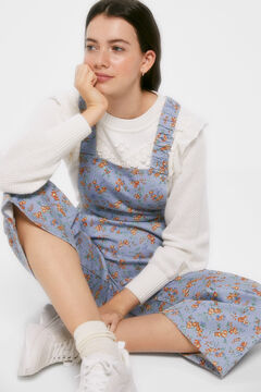 Springfield Floral dungarees blue