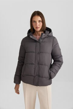 Springfield Puffer short jacket with hood
