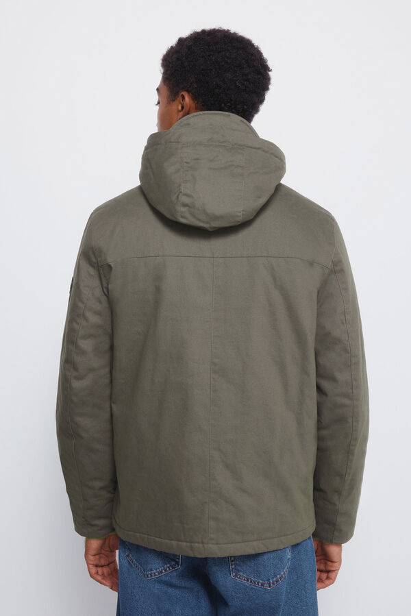 Springfield Short puffer parka beige