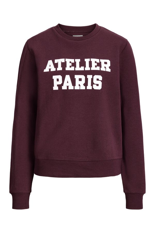 JJ REBEL Round neck sweatshirt pink