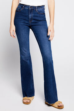 Springfield Jeans Campana Lavado Sostenible blau