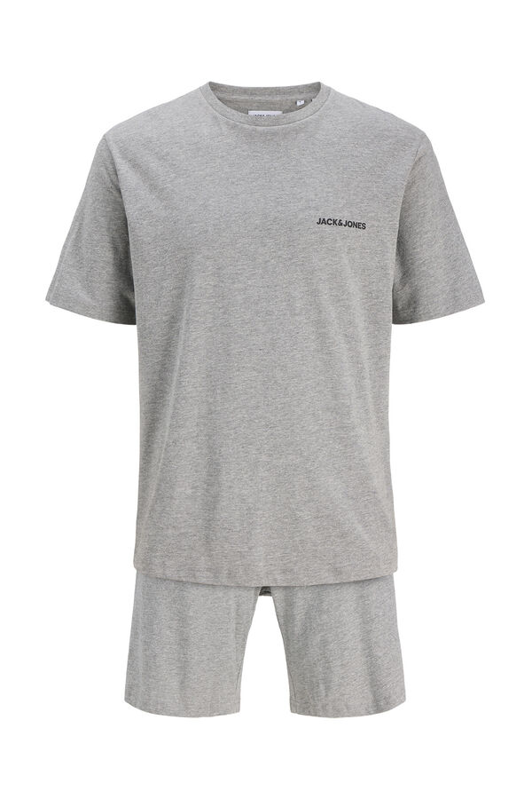Jack & Jones Junior Jersey-knit pyjama set grey