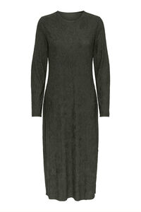 JDY Vestido midi manga larga