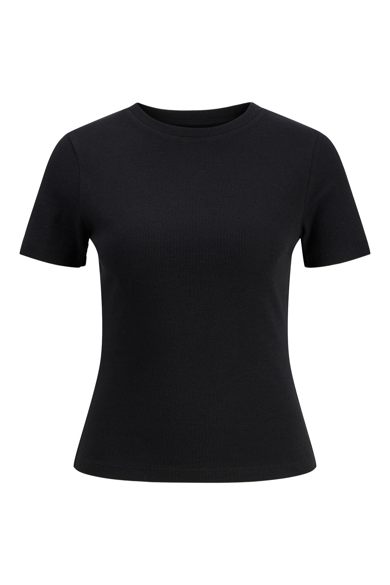 JJ REBEL T-shirt canelada ajustada