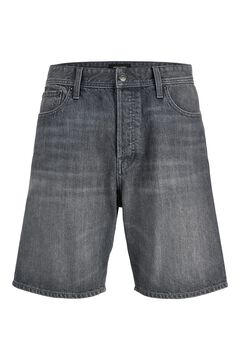 Jack & Jones Relaxed Fit Denim-Bermudas verwaschen