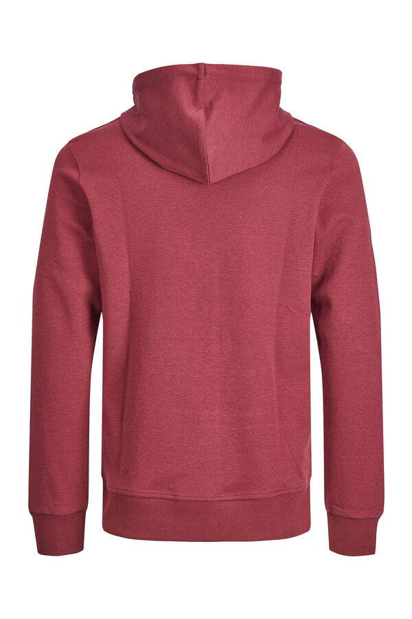 Jack & Jones Hoodie burgundy