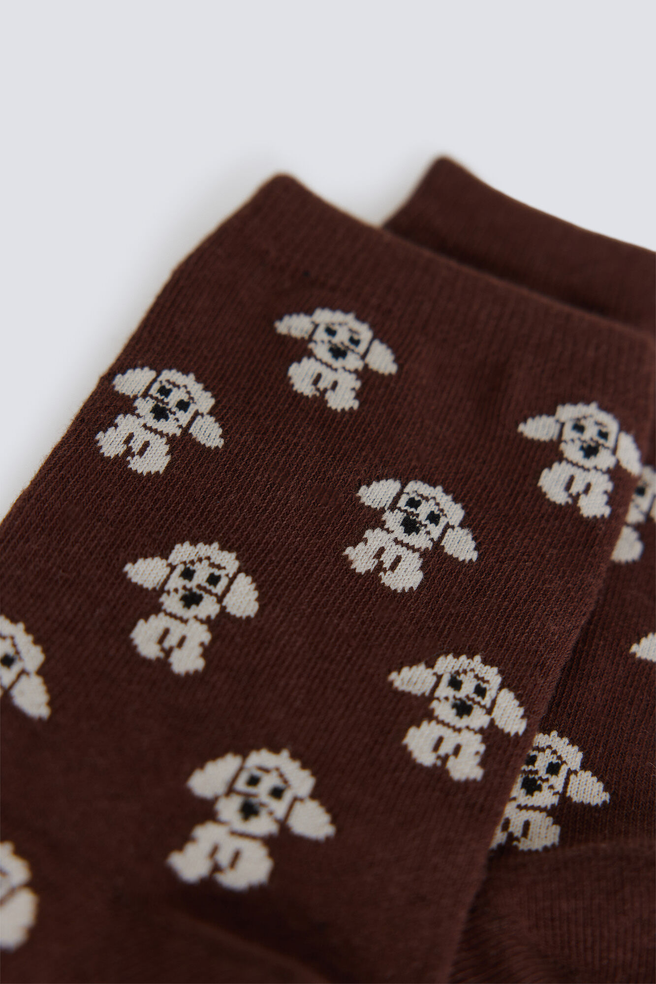 Springfield Meias compridas com estampado de c&atilde;ezinhos