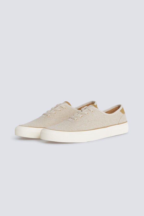 Springfield Rustic canvas sneaker white
