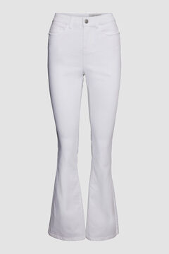 Springfield Tight-fitting trousers white