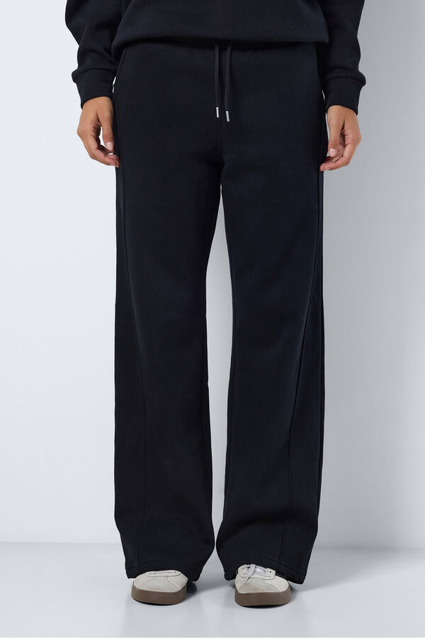 Noisy May Brushed sweatpants black