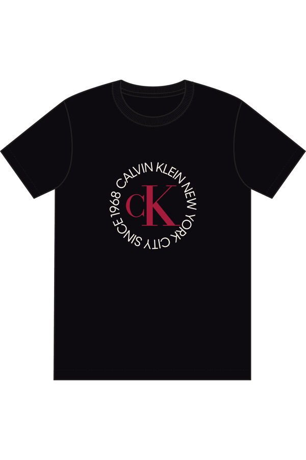 CK Jeans Camiseta easy fit negro