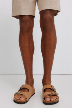 Springfield Leather double buckle sandal