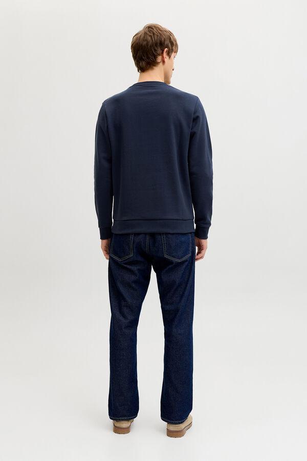 JJ REBEL Sudadera b&aacute;sica manga larga azul