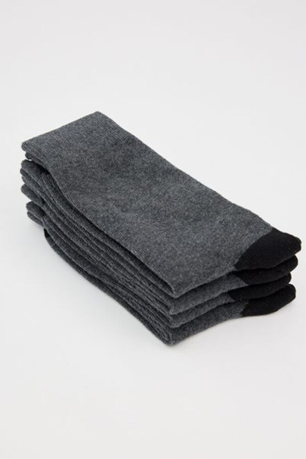 Springfield Pack of 4 grey socks siva