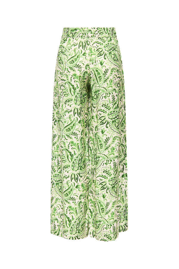 JDY Pantal&oacute;n largo ancho blanco