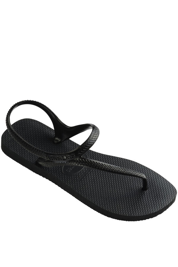 Havaianas Rubber flat sandals black