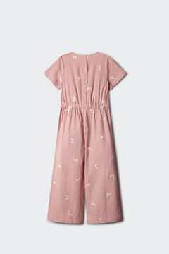 Springfield Kids Macac&atilde;o com bordados de menina