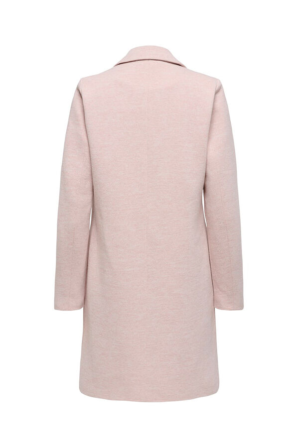 Only midi -Mantel aus Stoff  Rosa