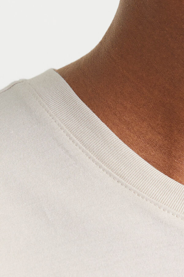 Jack & Jones Camiseta est&aacute;ndar fit gris