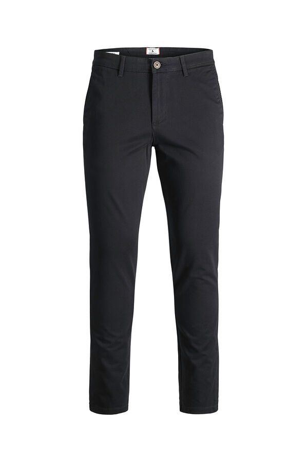 Jack & Jones Slim fit chinos black